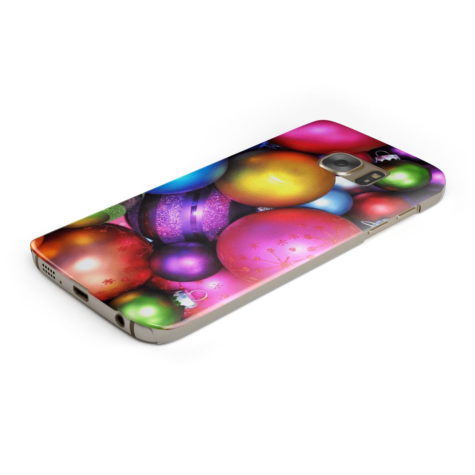 Bauble Protective Samsung Galaxy Case Angled Image