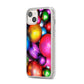 Bauble iPhone 14 Plus Clear Tough Case Starlight Angled Image