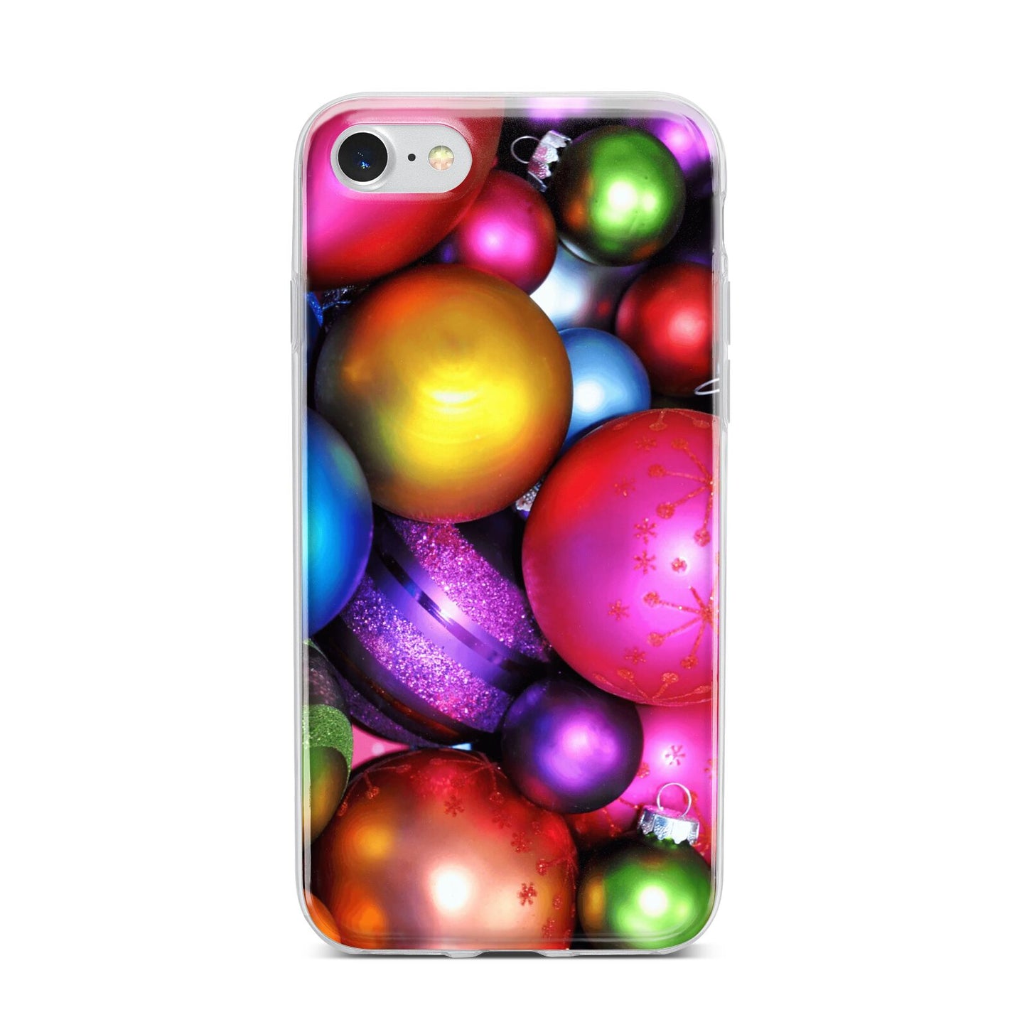 Bauble iPhone 7 Bumper Case on Silver iPhone