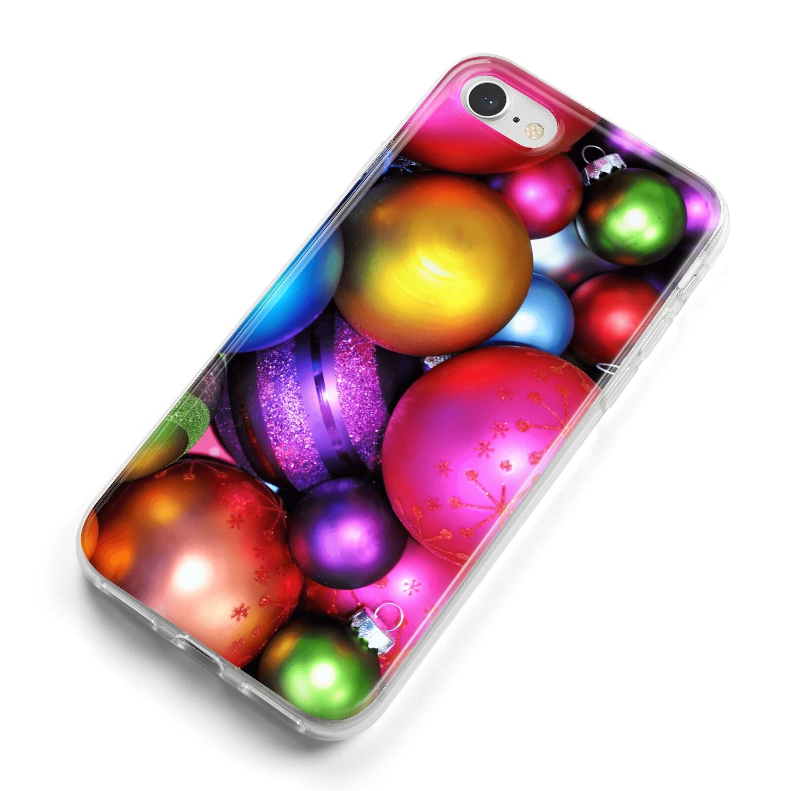 Bauble iPhone 8 Bumper Case on Silver iPhone Alternative Image