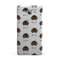 Bavarian Mountain Hound Icon with Name Samsung Galaxy A7 2015 Case