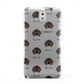 Bavarian Mountain Hound Icon with Name Samsung Galaxy Note 3 Case