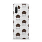 Bavarian Mountain Hound Icon with Name Sony Xperia 10 III Case