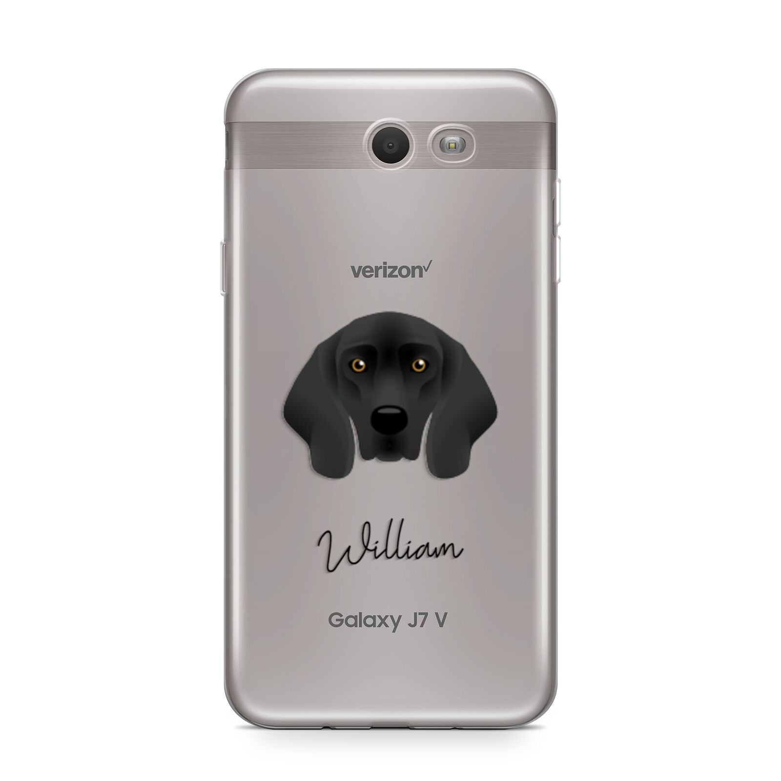 Bavarian Mountain Hound Personalised Samsung Galaxy J7 2017 Case