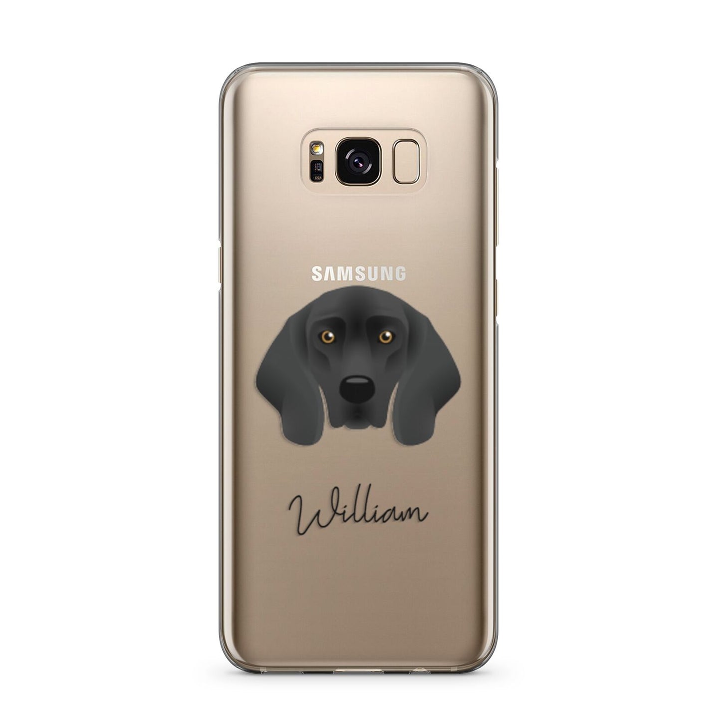 Bavarian Mountain Hound Personalised Samsung Galaxy S8 Plus Case