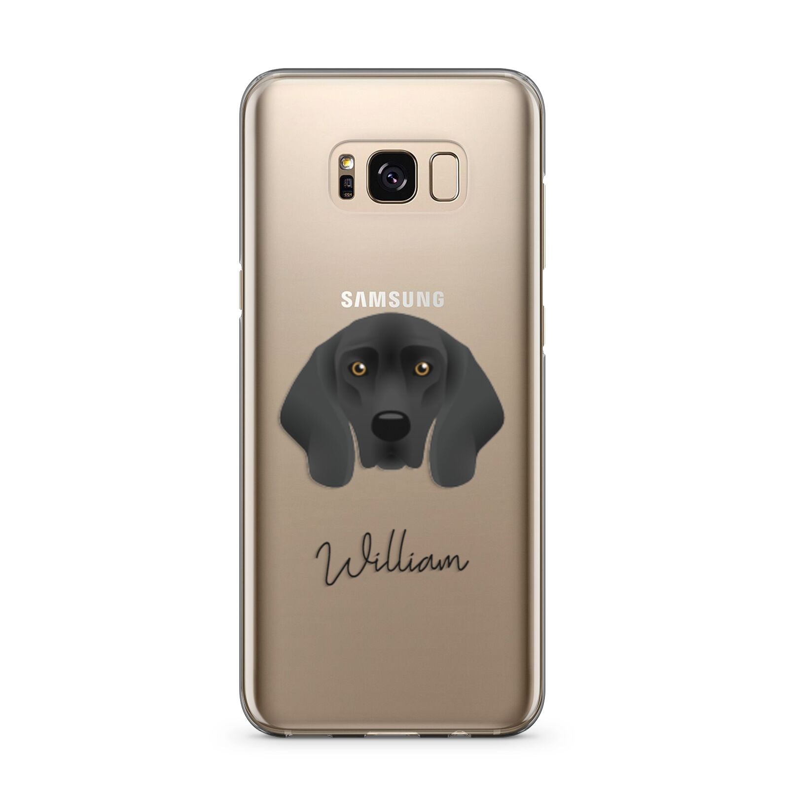 Bavarian Mountain Hound Personalised Samsung Galaxy S8 Plus Case