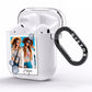 Beach Photo AirPods Clear Case Side Image