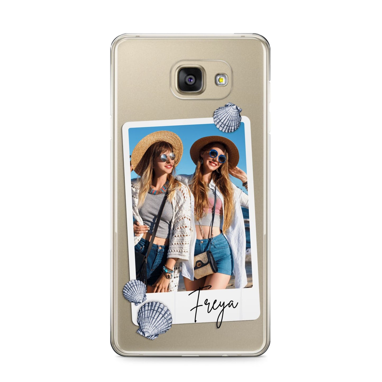 Beach Photo Samsung Galaxy A9 2016 Case on gold phone