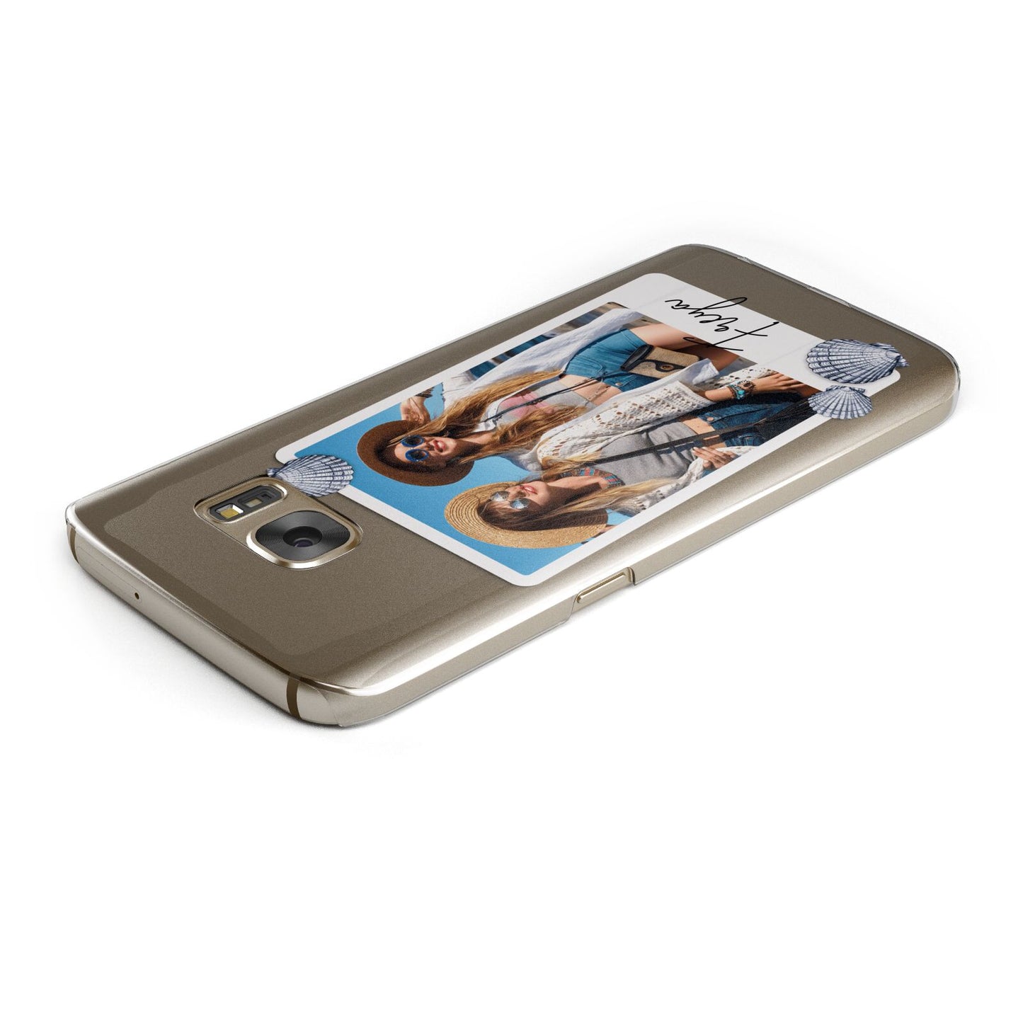 Beach Photo Samsung Galaxy Case Top Cutout