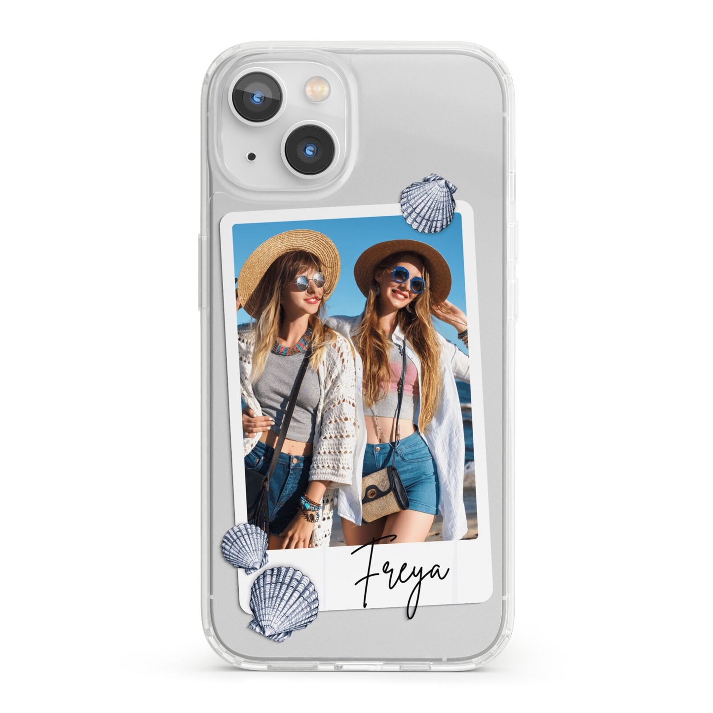 Beach Photo iPhone 13 Clear Bumper Case