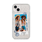 Beach Photo iPhone 14 Plus Glitter Tough Case Starlight