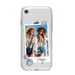 Beach Photo iPhone 8 Bumper Case on Silver iPhone