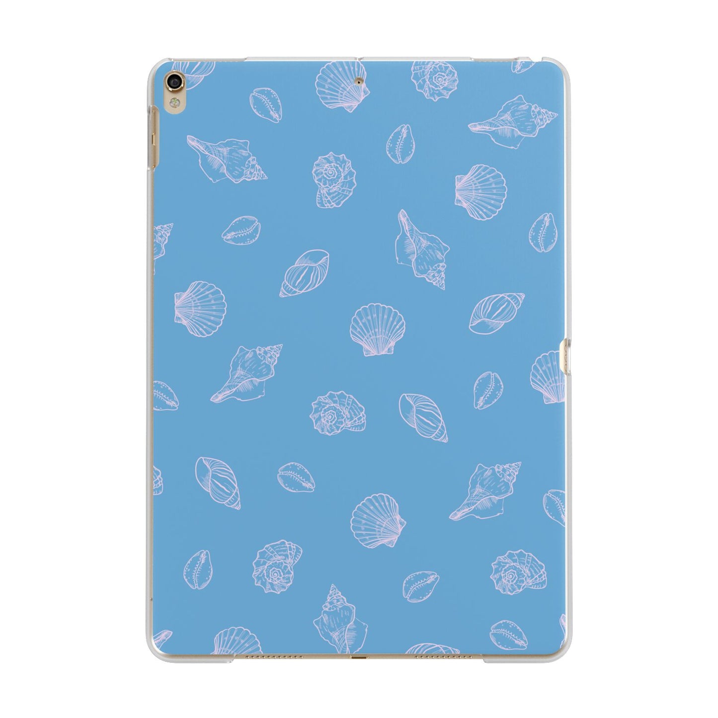 Beach Shell Apple iPad Gold Case