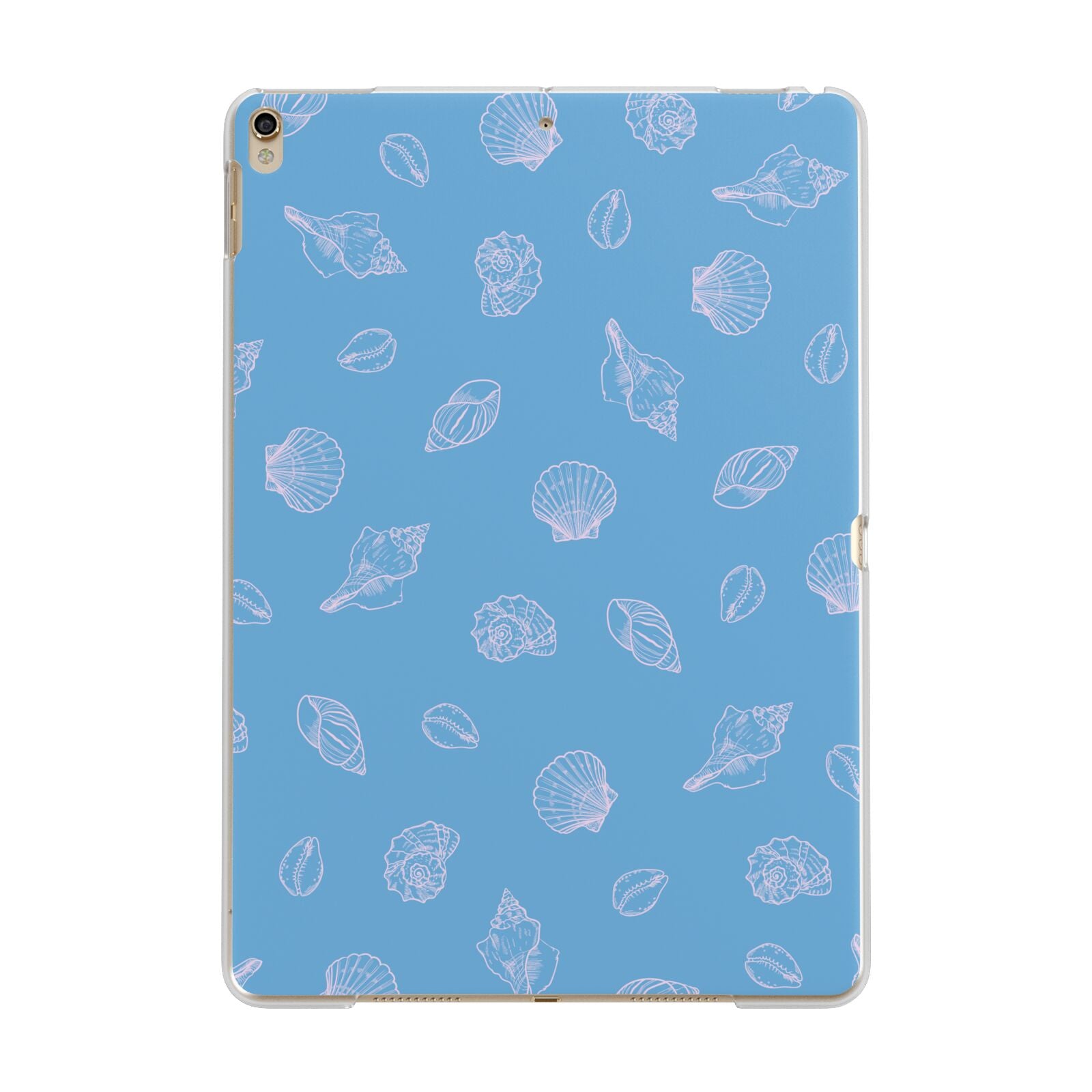 Beach Shell Apple iPad Gold Case