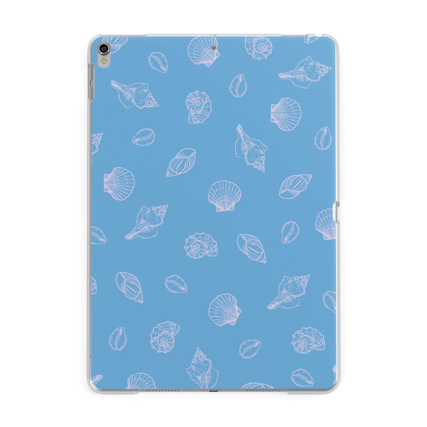 Beach Shell Apple iPad Silver Case