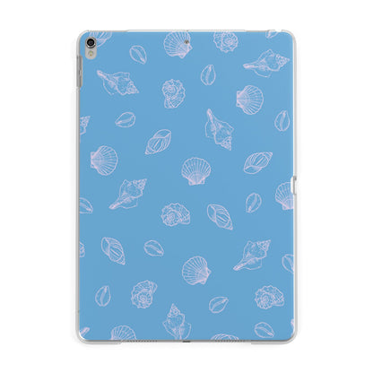 Beach Shell Apple iPad Silver Case