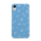 Beach Shell Apple iPhone XR White 3D Tough Case