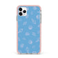 Beach Shell iPhone 11 Pro Max Impact Pink Edge Case