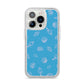 Beach Shell iPhone 14 Pro Glitter Tough Case Silver