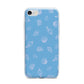 Beach Shell iPhone 7 Bumper Case on Silver iPhone