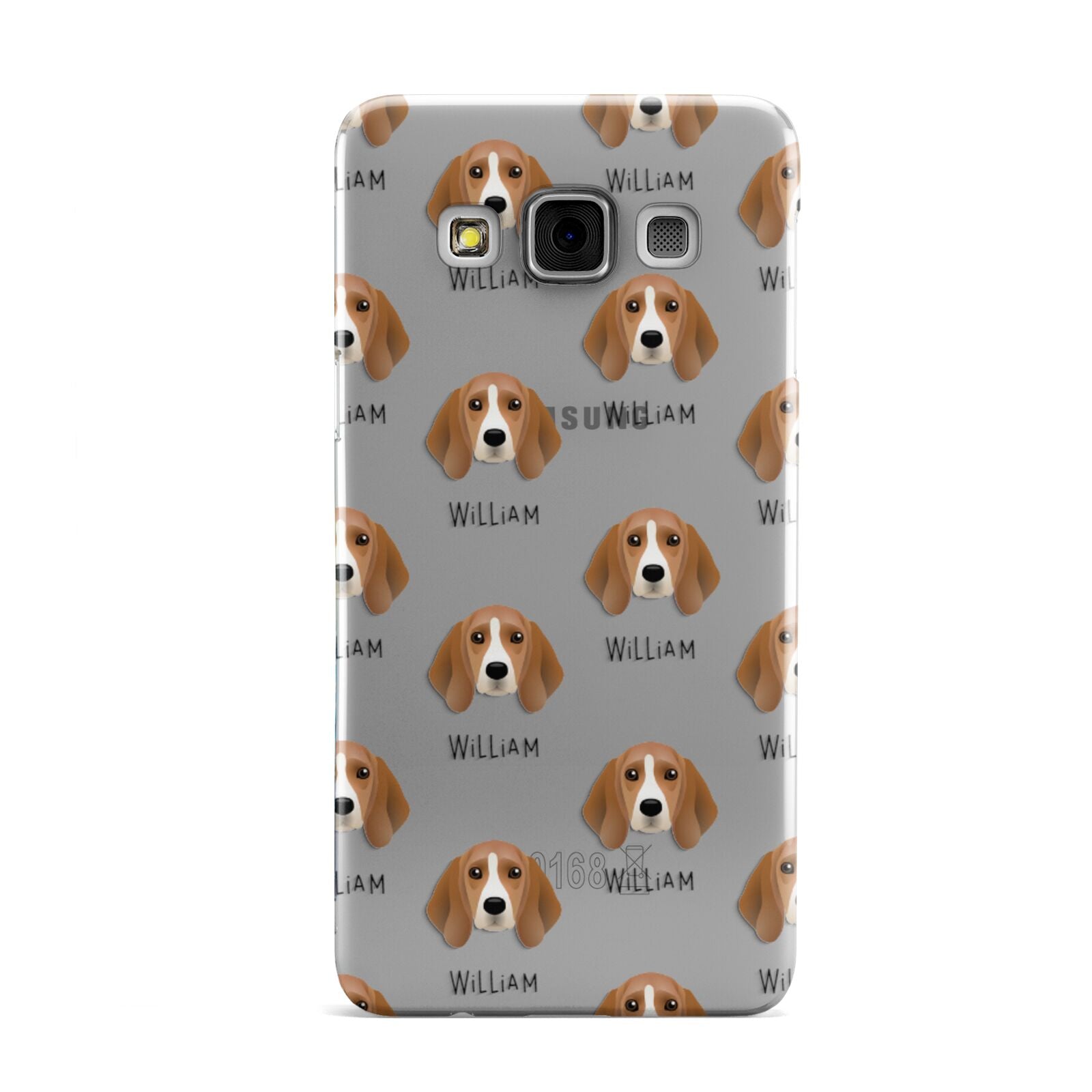 Beagle Icon with Name Samsung Galaxy A3 Case