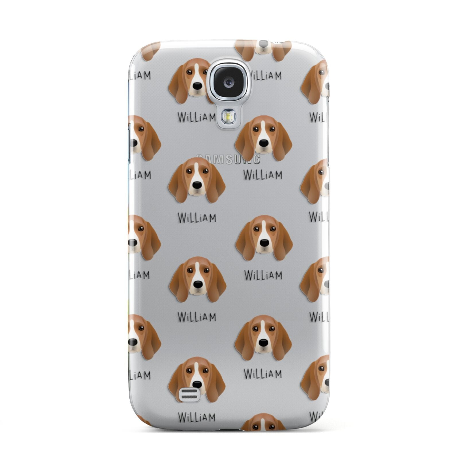 Beagle Icon with Name Samsung Galaxy S4 Case