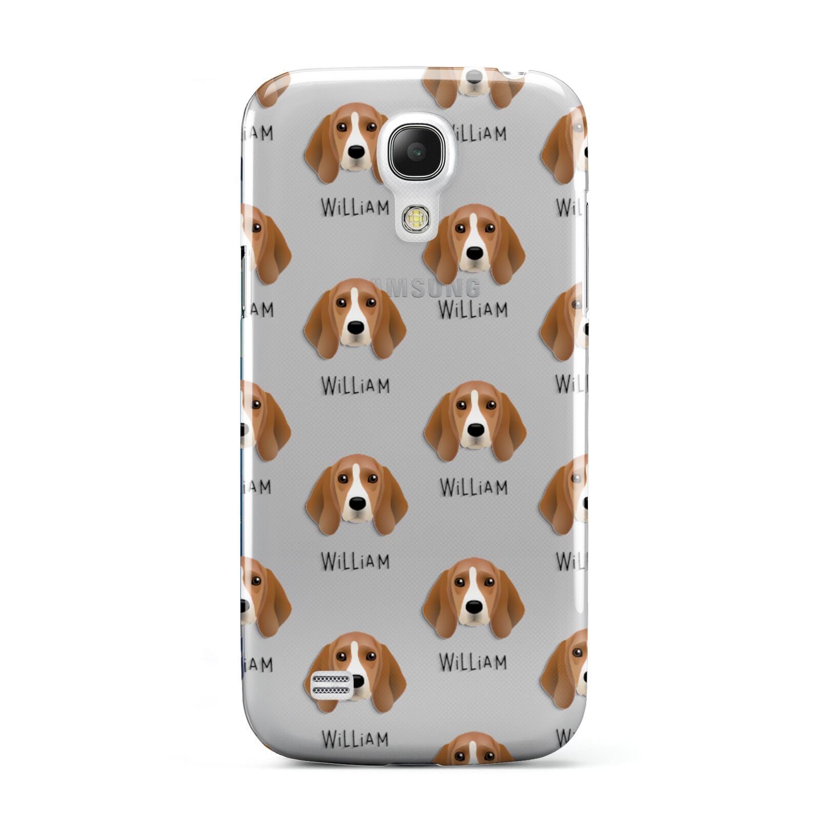 Beagle Icon with Name Samsung Galaxy S4 Mini Case
