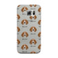 Beagle Icon with Name Samsung Galaxy S6 Edge Case