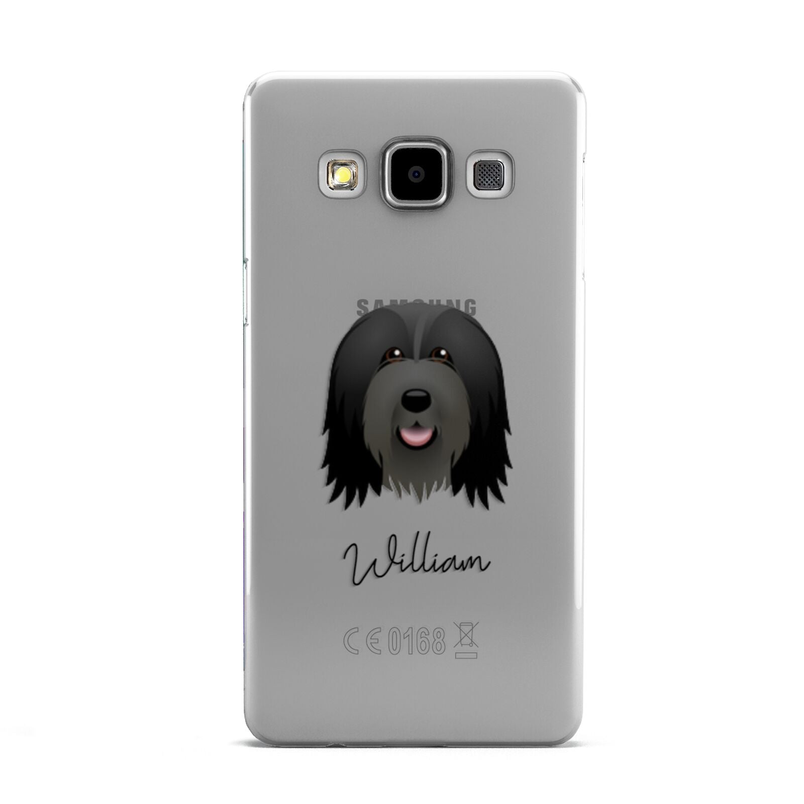 Bearded Collie Personalised Samsung Galaxy A5 Case