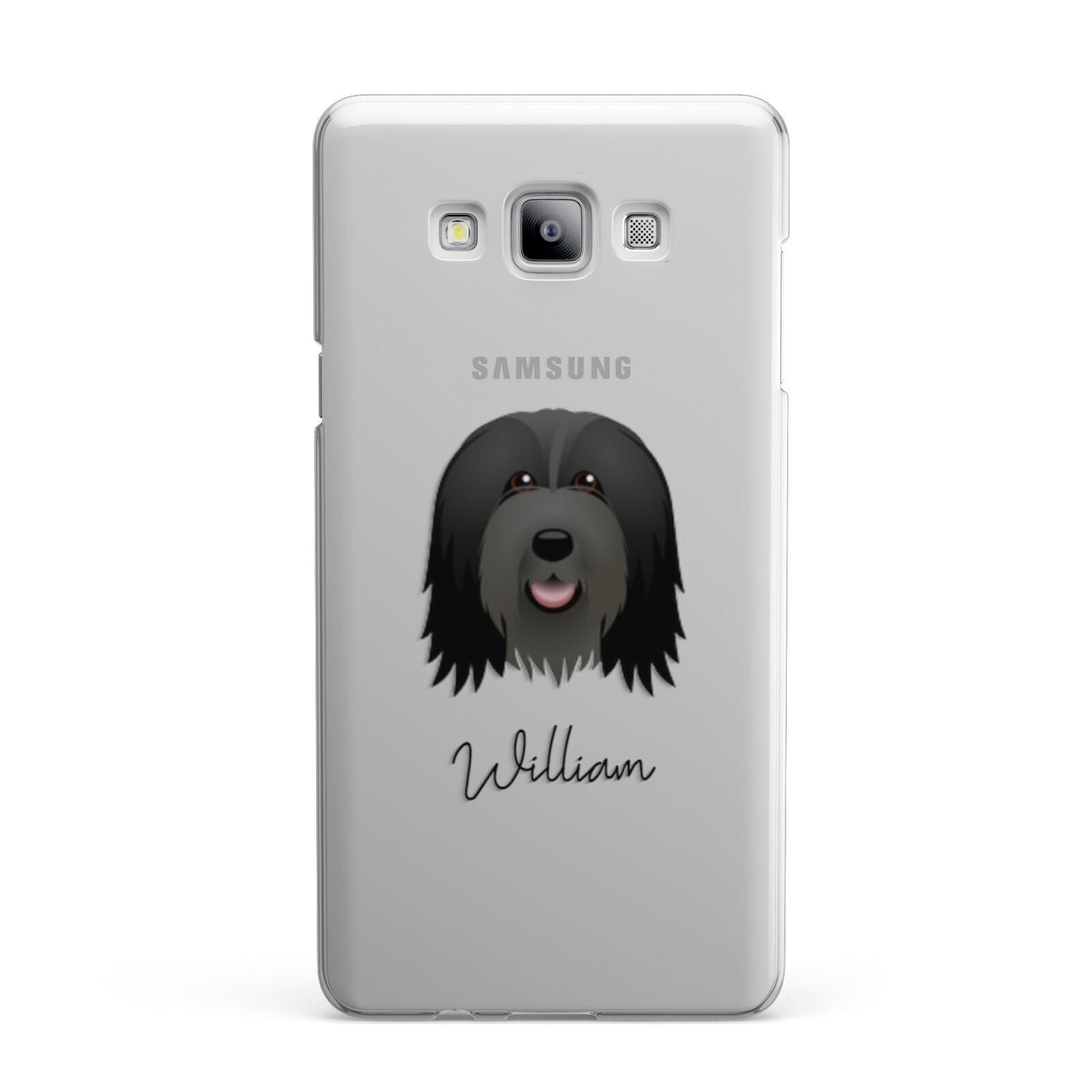 Bearded Collie Personalised Samsung Galaxy A7 2015 Case