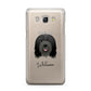 Bearded Collie Personalised Samsung Galaxy J5 2016 Case