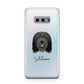 Bearded Collie Personalised Samsung Galaxy S10E Case