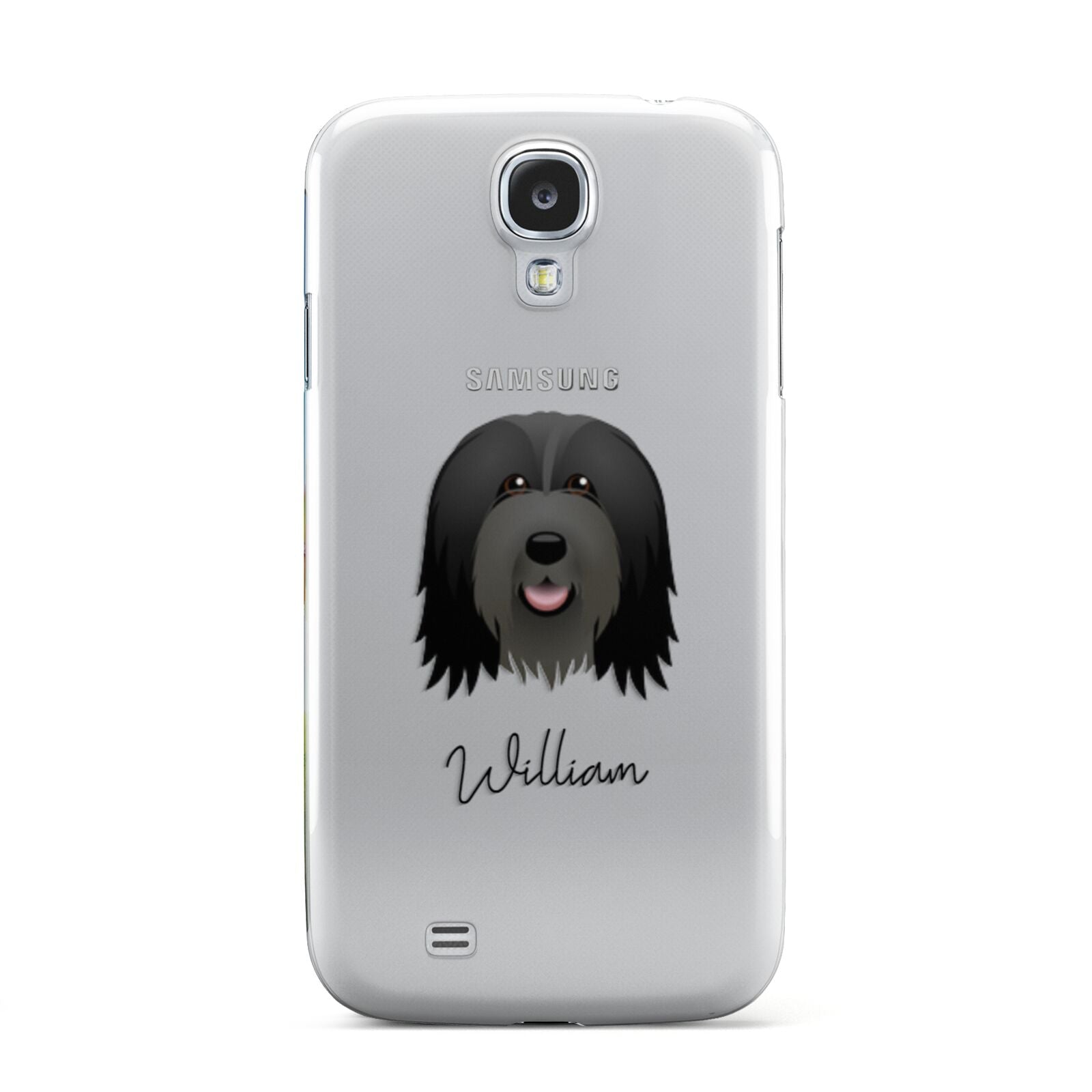 Bearded Collie Personalised Samsung Galaxy S4 Case