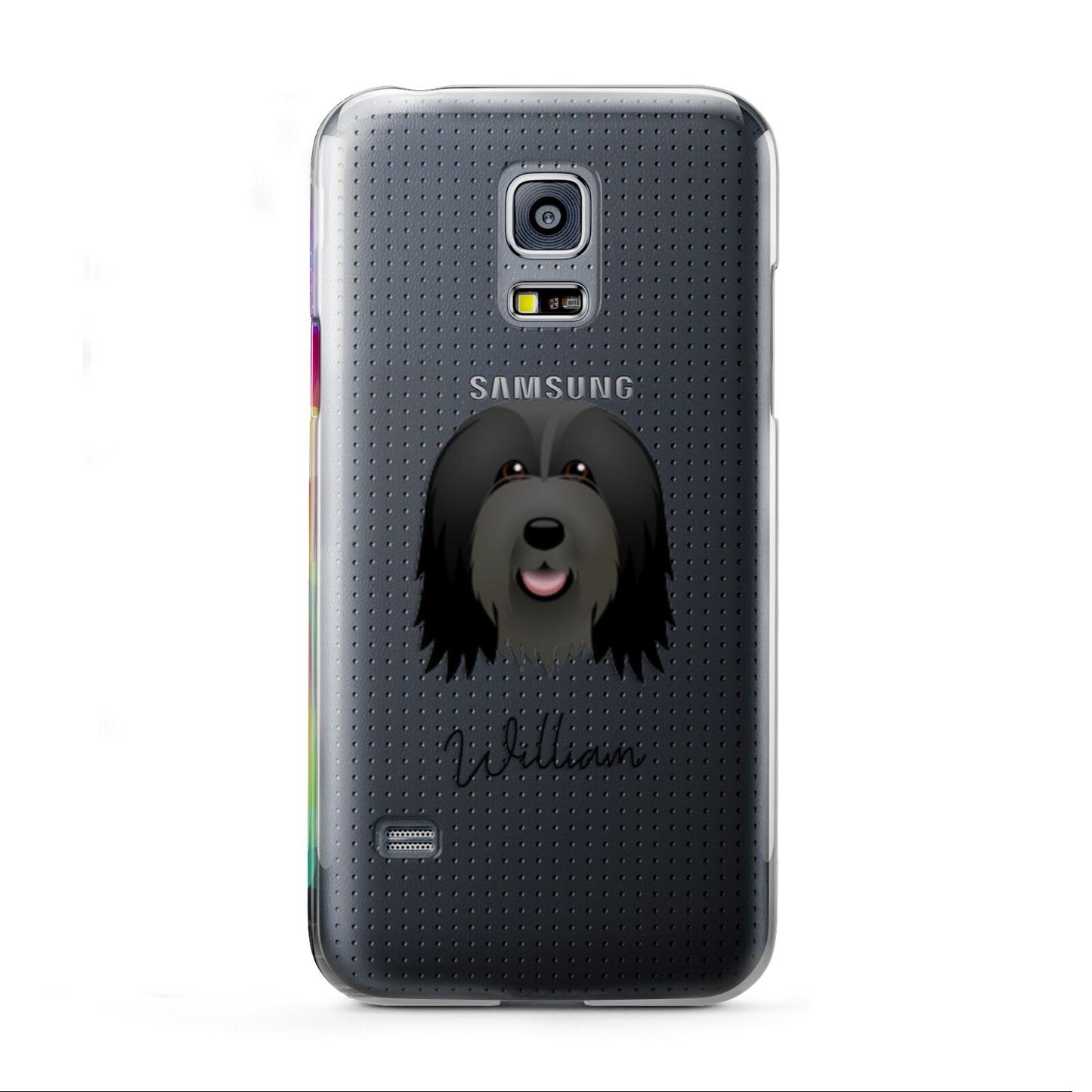 Bearded Collie Personalised Samsung Galaxy S5 Mini Case