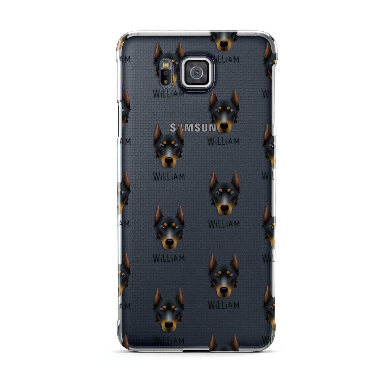 Beauceron Icon with Name Samsung Galaxy Alpha Case