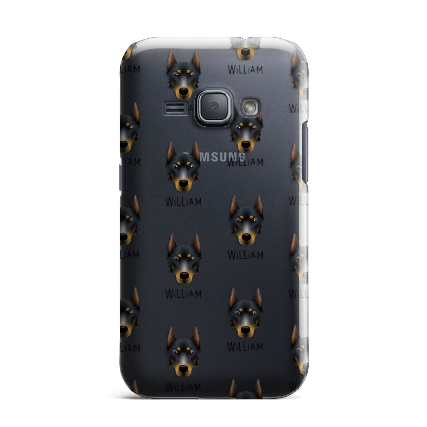 Beauceron Icon with Name Samsung Galaxy J1 2016 Case
