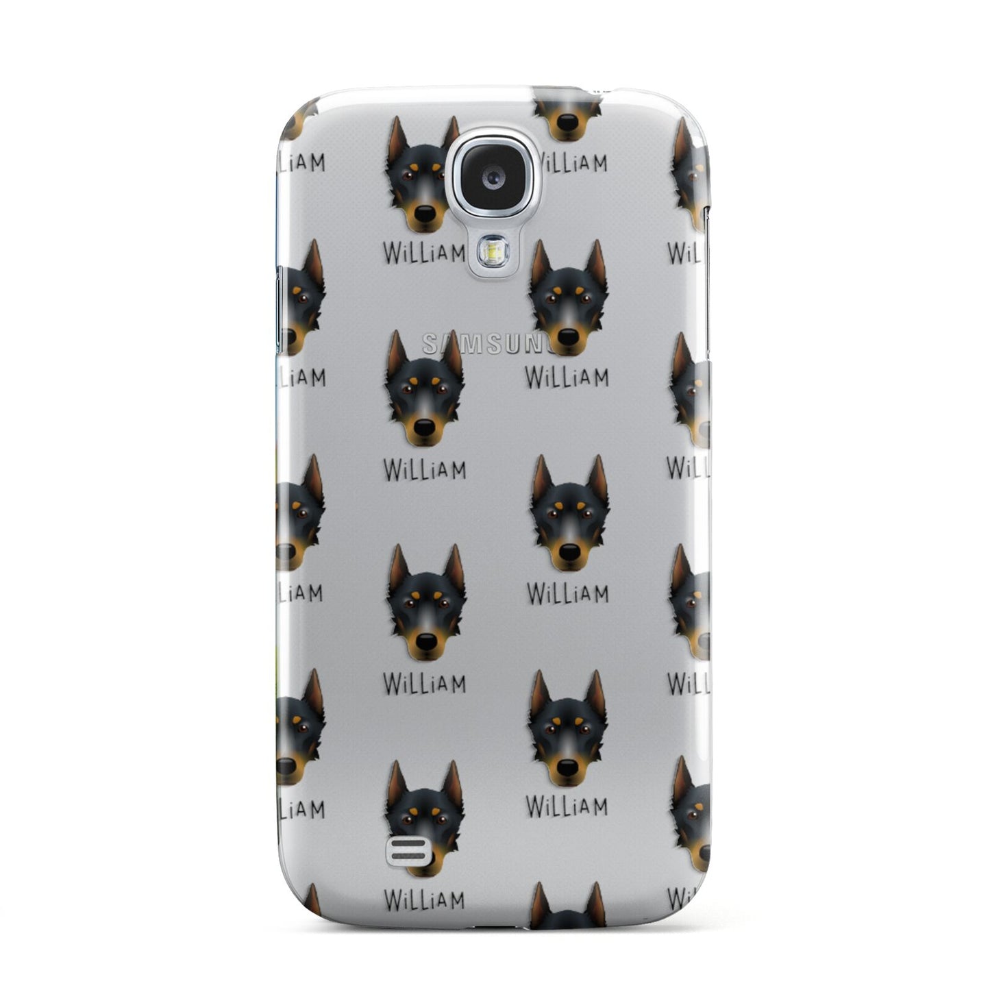 Beauceron Icon with Name Samsung Galaxy S4 Case