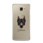 Beauceron Personalised Samsung Galaxy A5 2016 Case on gold phone