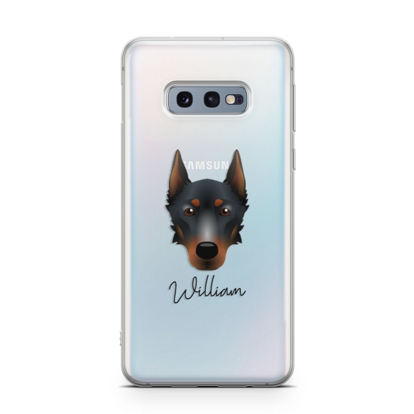 Beauceron Personalised Samsung Galaxy S10E Case
