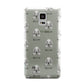Bedlington Terrier Icon with Name Samsung Galaxy Note 4 Case