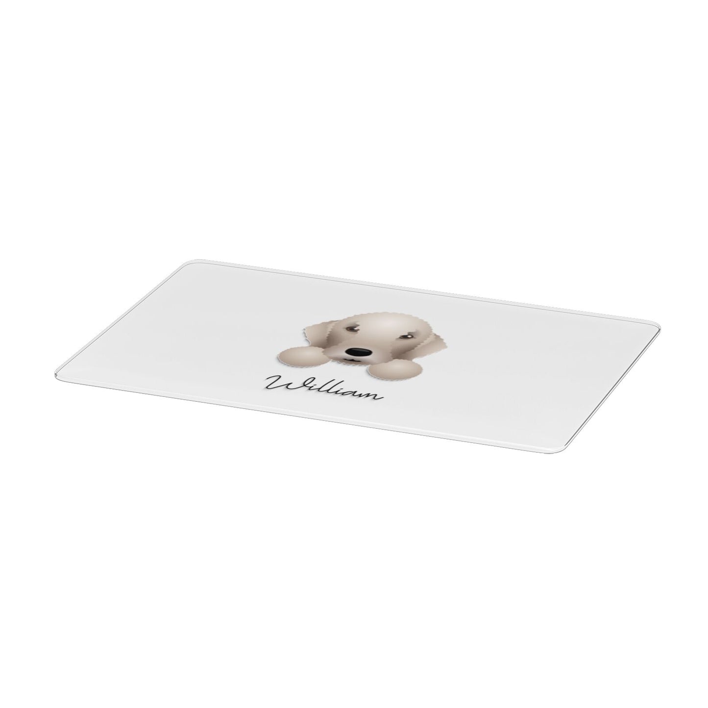 Bedlington Terrier Personalised Apple MacBook Case Only