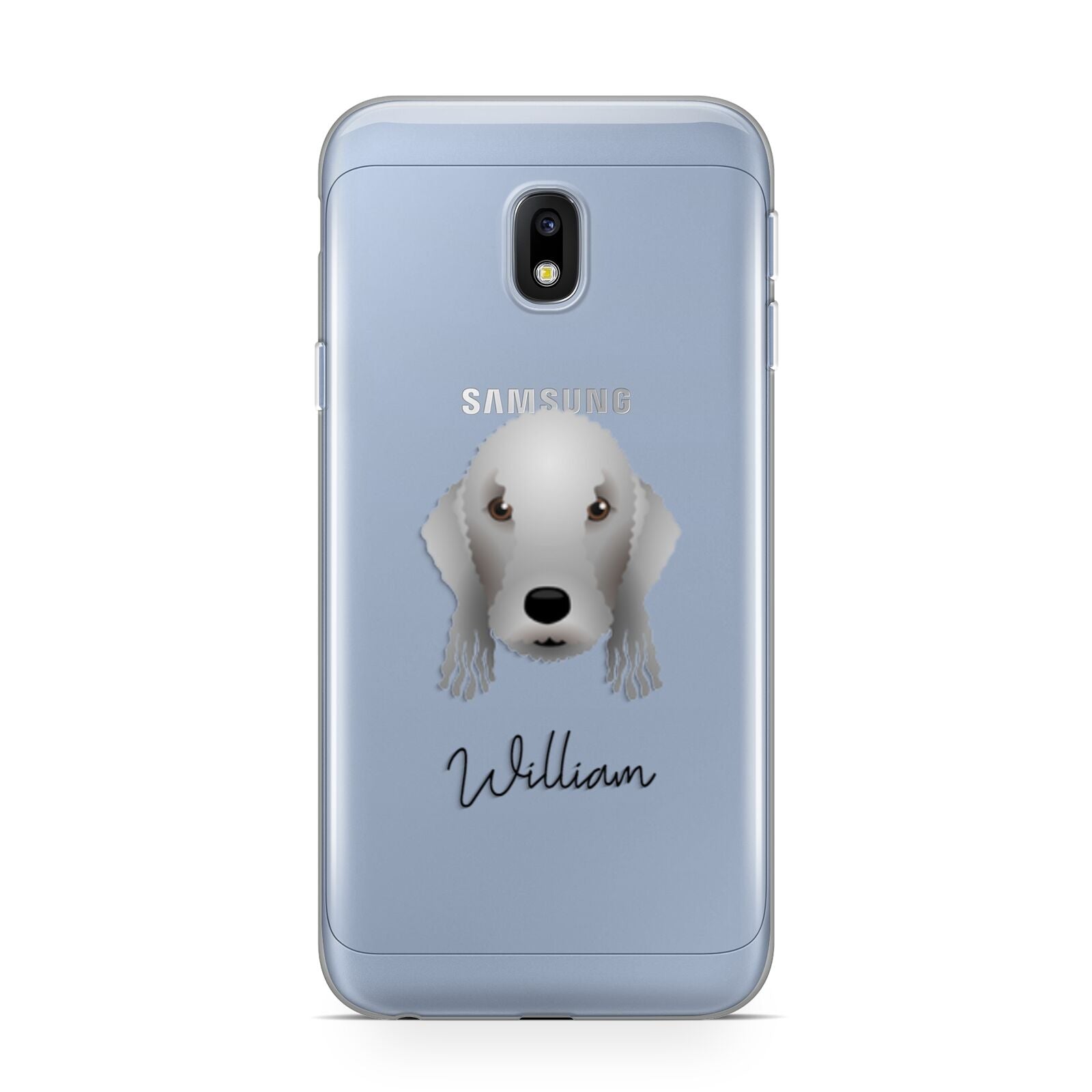 Bedlington Terrier Personalised Samsung Galaxy J3 2017 Case