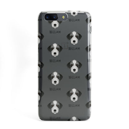 Bedlington Whippet Icon with Name OnePlus Case