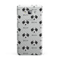 Bedlington Whippet Icon with Name Samsung Galaxy A7 2015 Case
