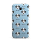 Bedlington Whippet Icon with Name Samsung Galaxy A7 2017 Case