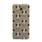 Bedlington Whippet Icon with Name Samsung Galaxy A8 Case