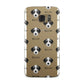 Bedlington Whippet Icon with Name Samsung Galaxy Case