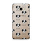 Bedlington Whippet Icon with Name Samsung Galaxy J7 2016 Case on gold phone