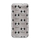 Bedlington Whippet Icon with Name Samsung Galaxy J7 2017 Case