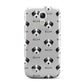 Bedlington Whippet Icon with Name Samsung Galaxy S4 Mini Case